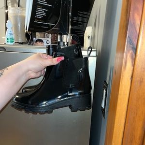 Black booties
